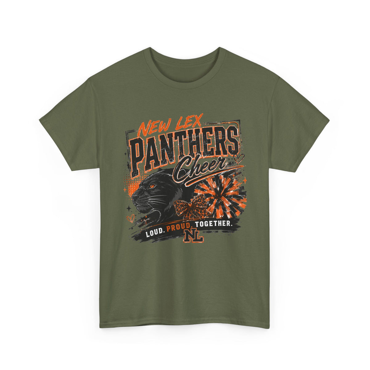New Lex Cheer Unisex Heavy Cotton Tee