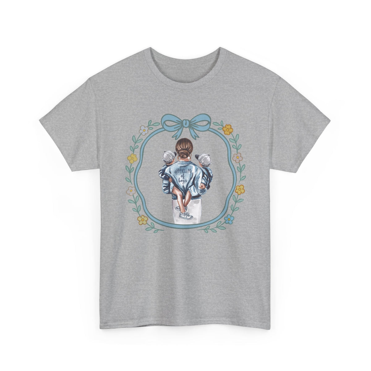 Mom of Boys Unisex Heavy Cotton Tee
