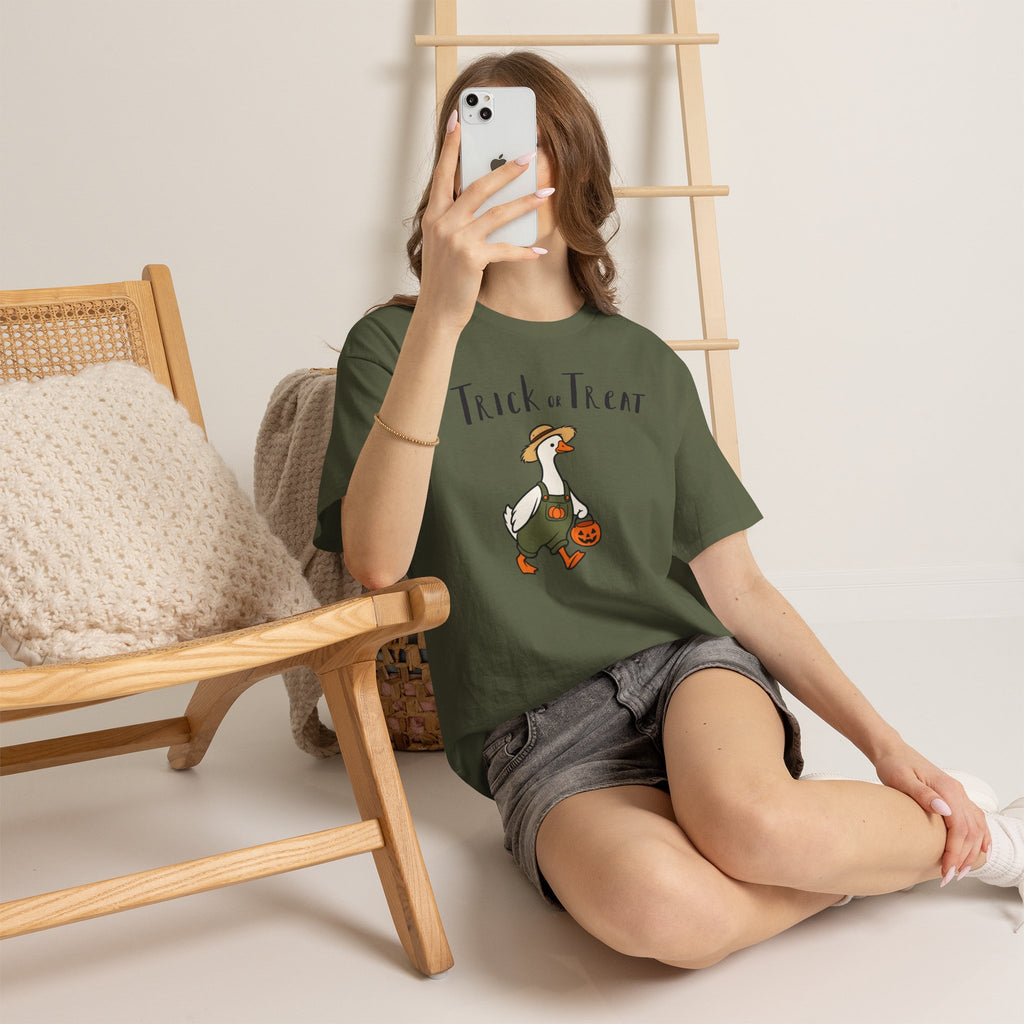 Silly Goose Trick or Treat Tee