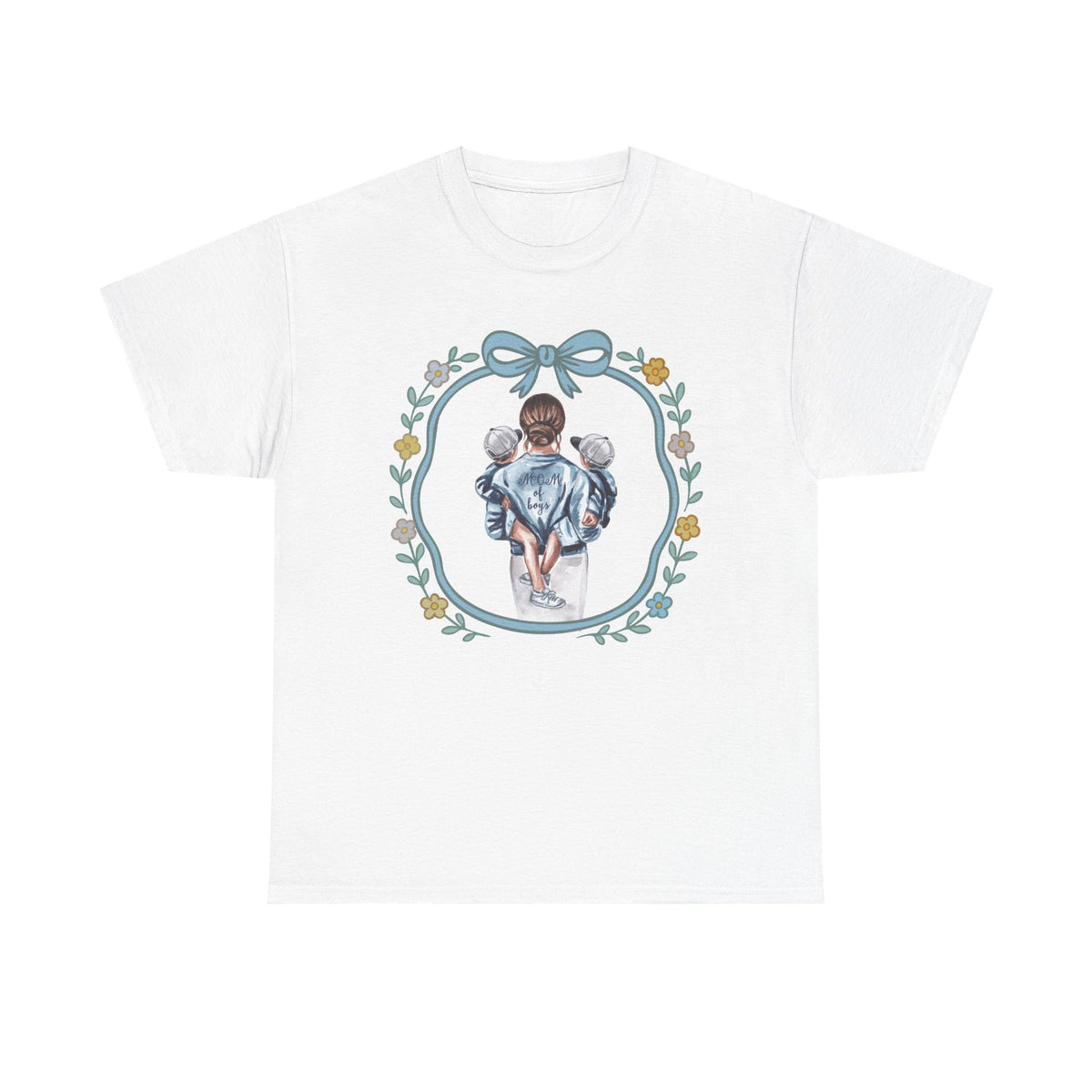 Mom of Boys Unisex Heavy Cotton Tee