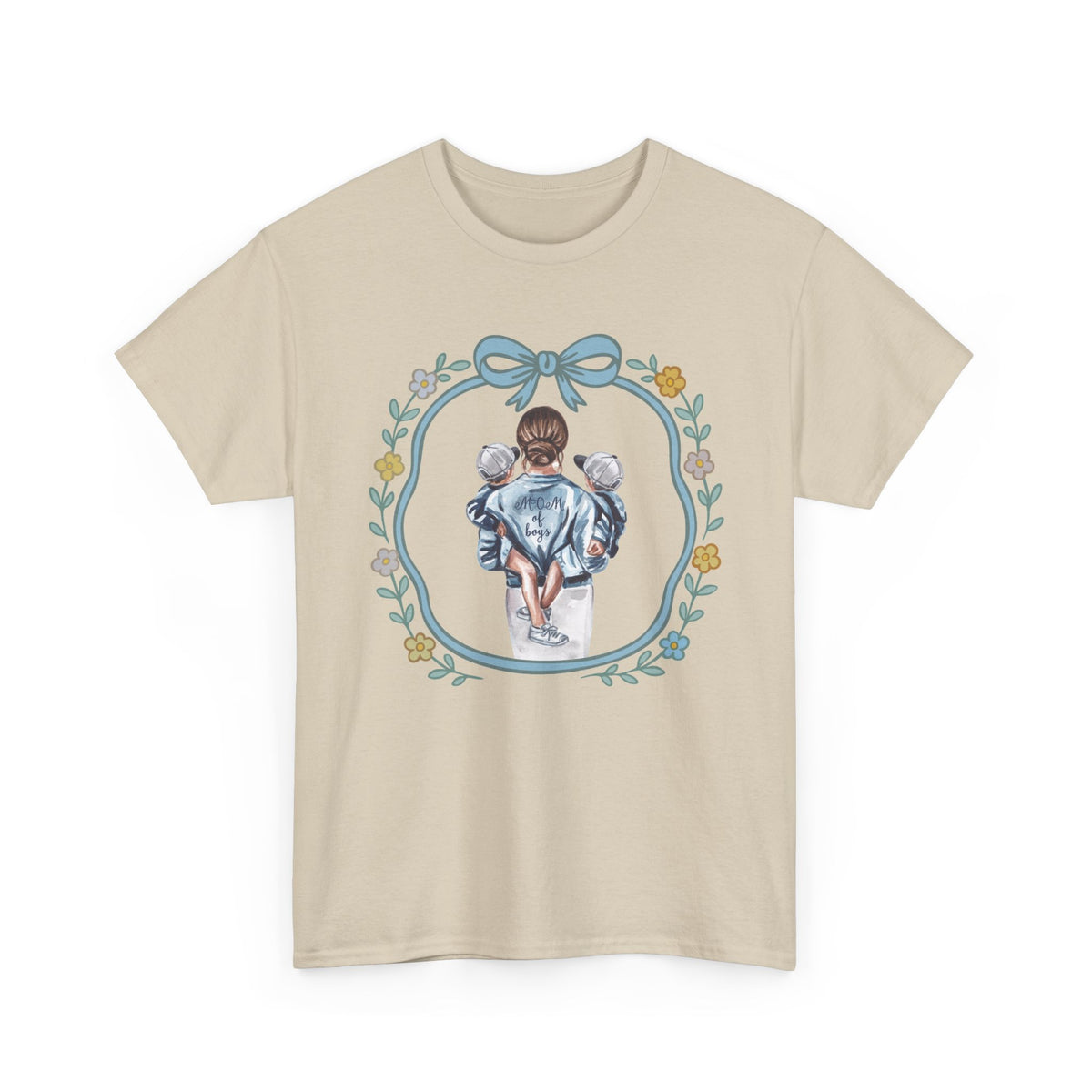 Mom of Boys Unisex Heavy Cotton Tee