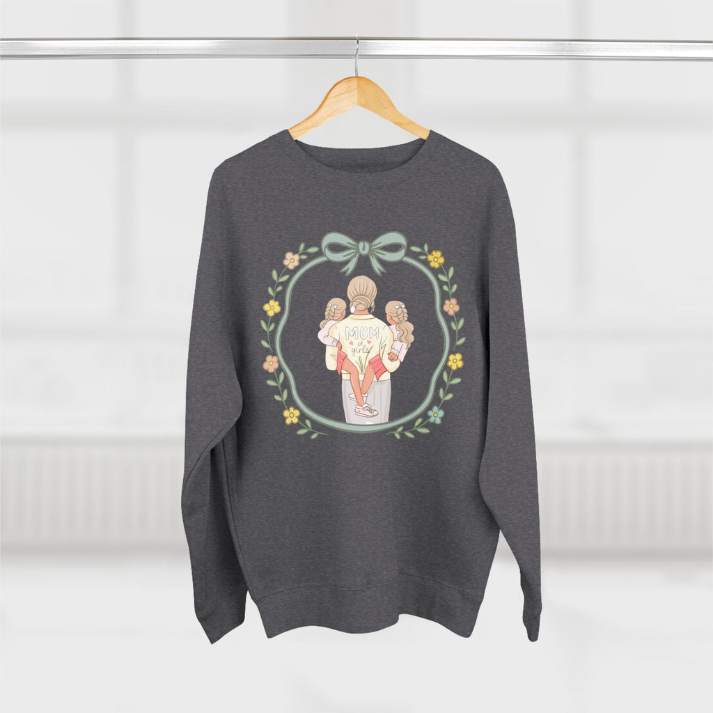 Unisex Girl Mom Crewneck Sweatshirt