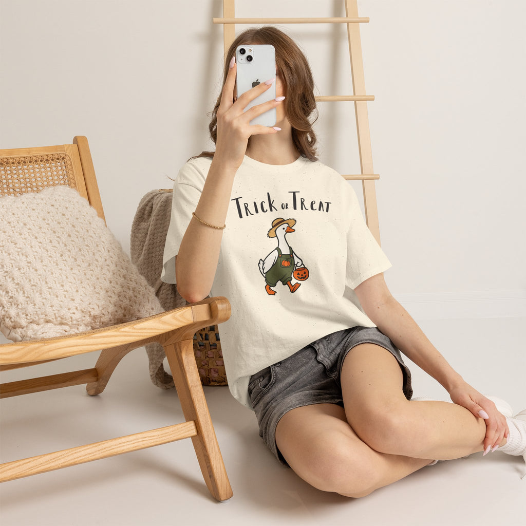 Silly Goose Trick or Treat Tee