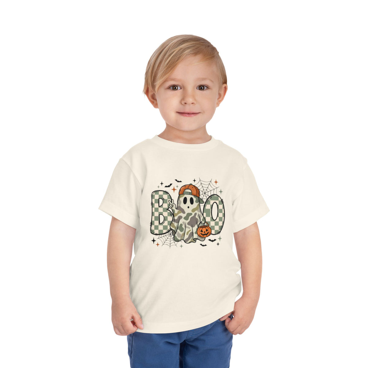 Boo Camo Ghost Toddler Tee