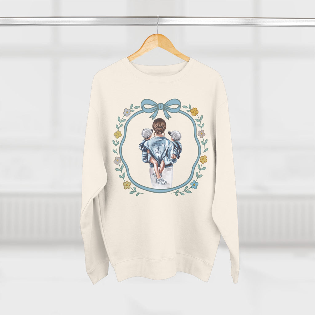 Mom of Boys Unisex Crewneck Sweatshirt