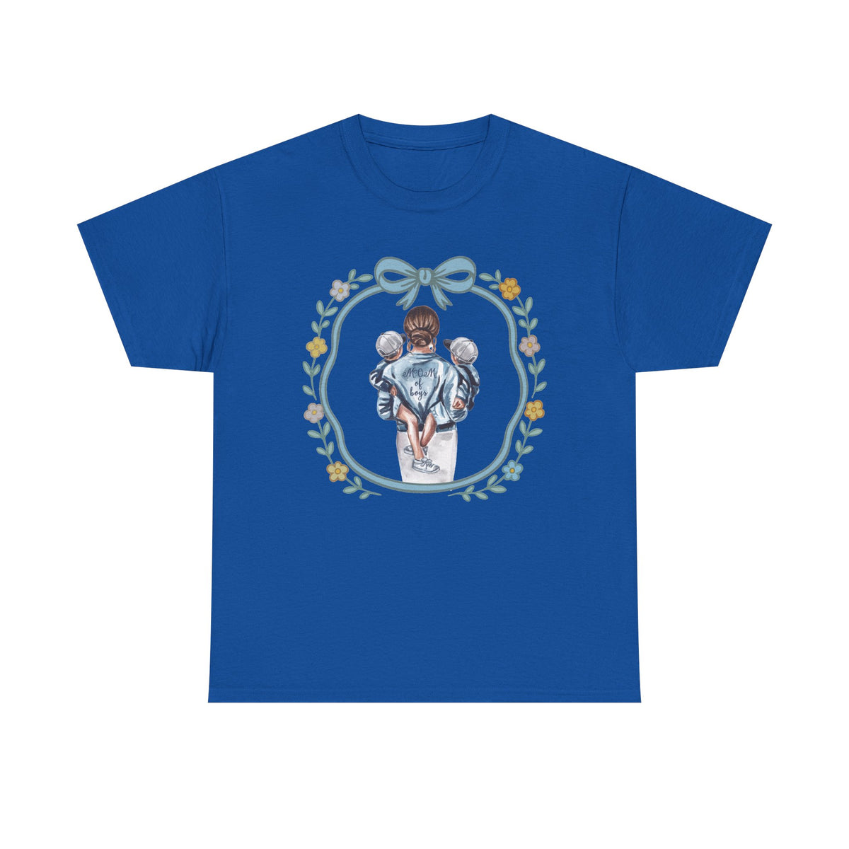Mom of Boys Unisex Heavy Cotton Tee