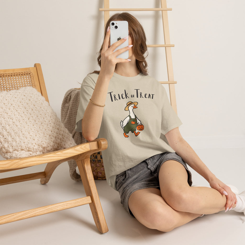 Silly Goose Trick or Treat Tee