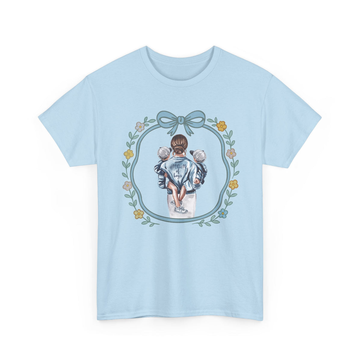 Mom of Boys Unisex Heavy Cotton Tee