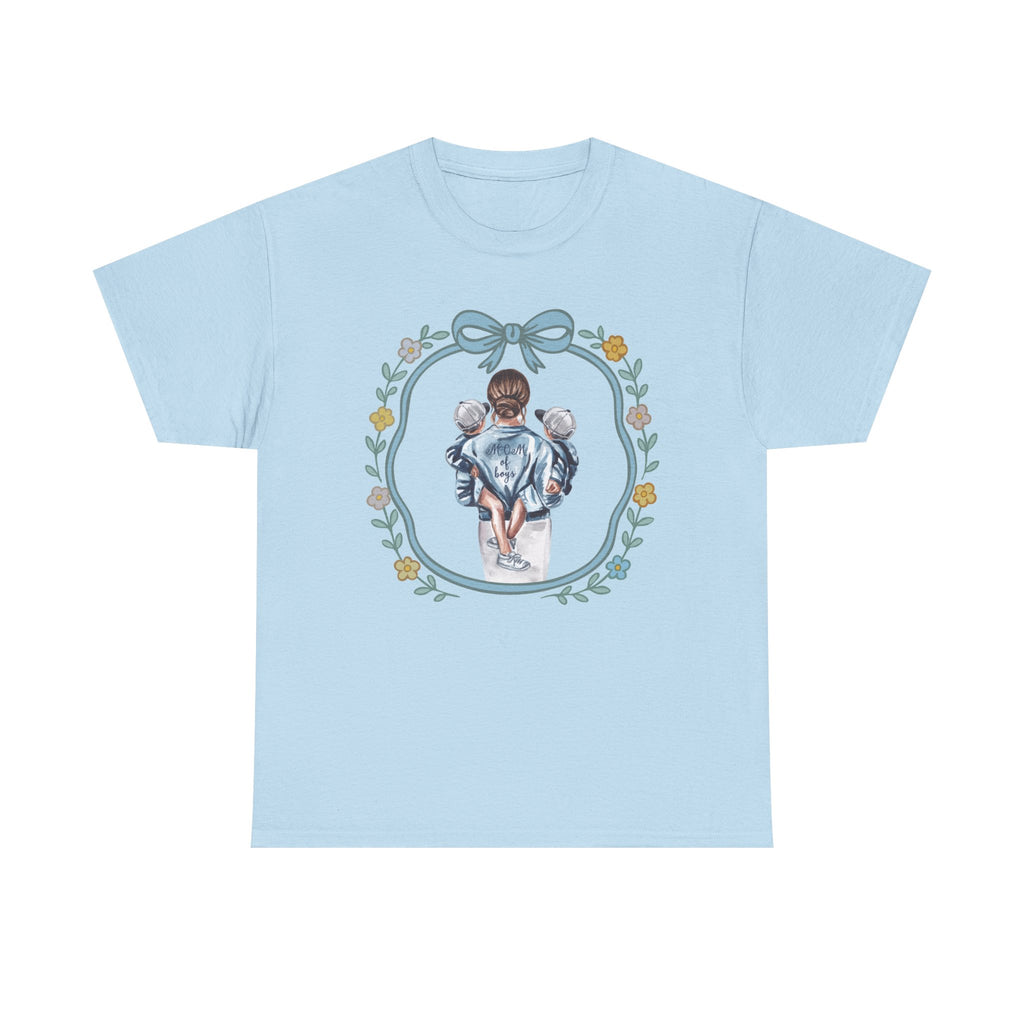 Mom of Boys Unisex Heavy Cotton Tee