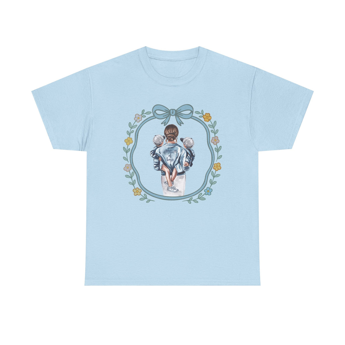 Mom of Boys Unisex Heavy Cotton Tee
