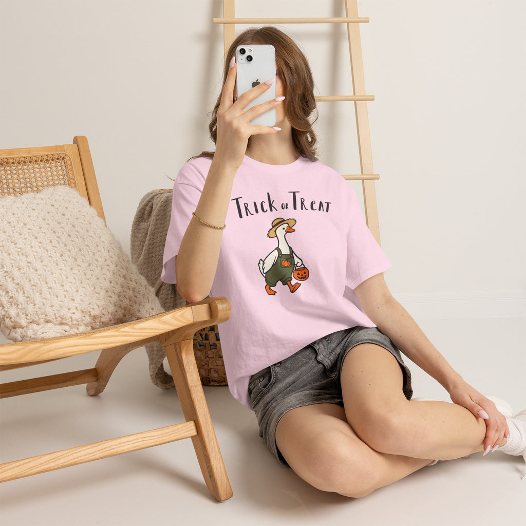 Silly Goose Trick or Treat Tee