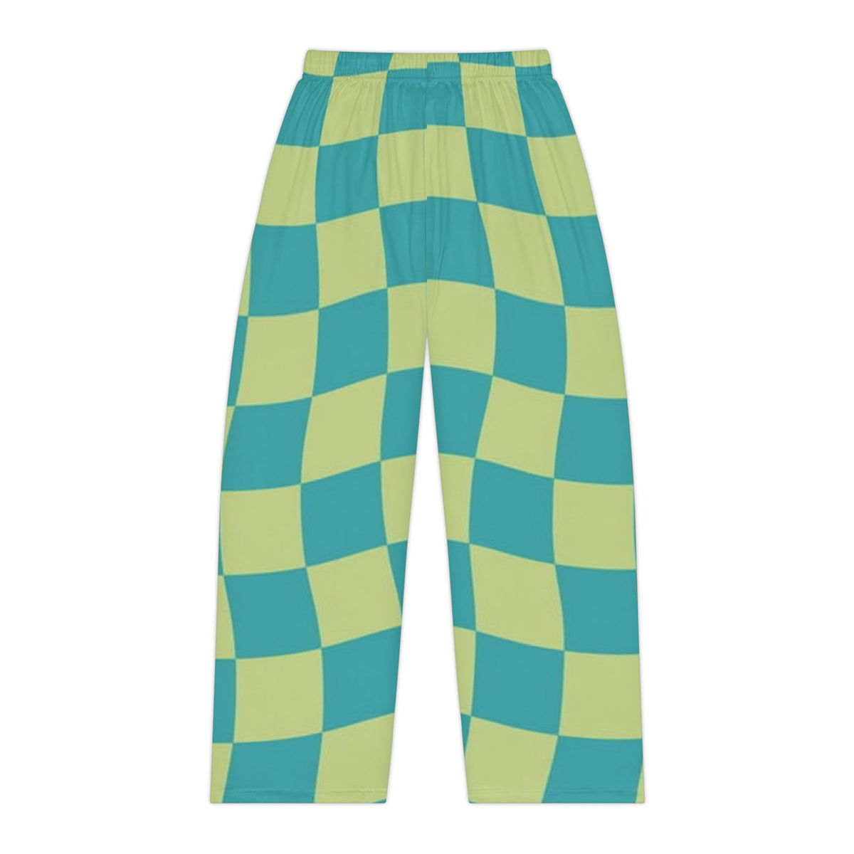 Women's Checkered Blue/Green Lounge Pants
