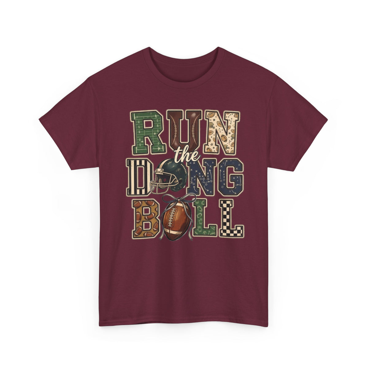 Run The Dang Ball Girly Tee