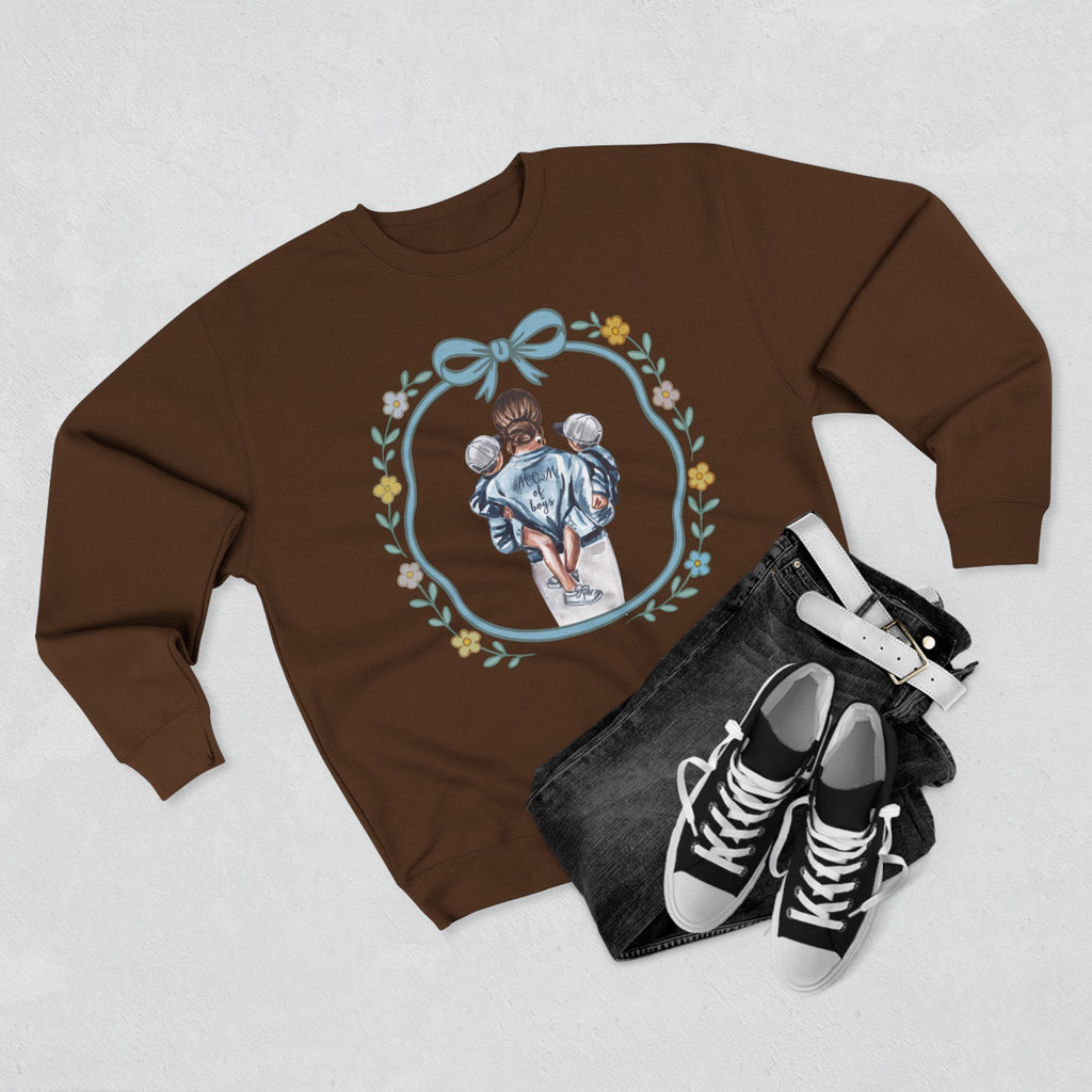 Mom of Boys Unisex Crewneck Sweatshirt