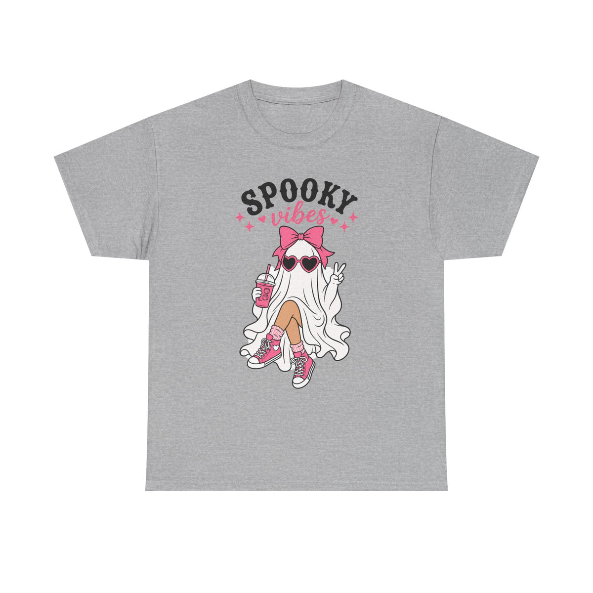Spooky Vibes Unisex Heavy Cotton Tee