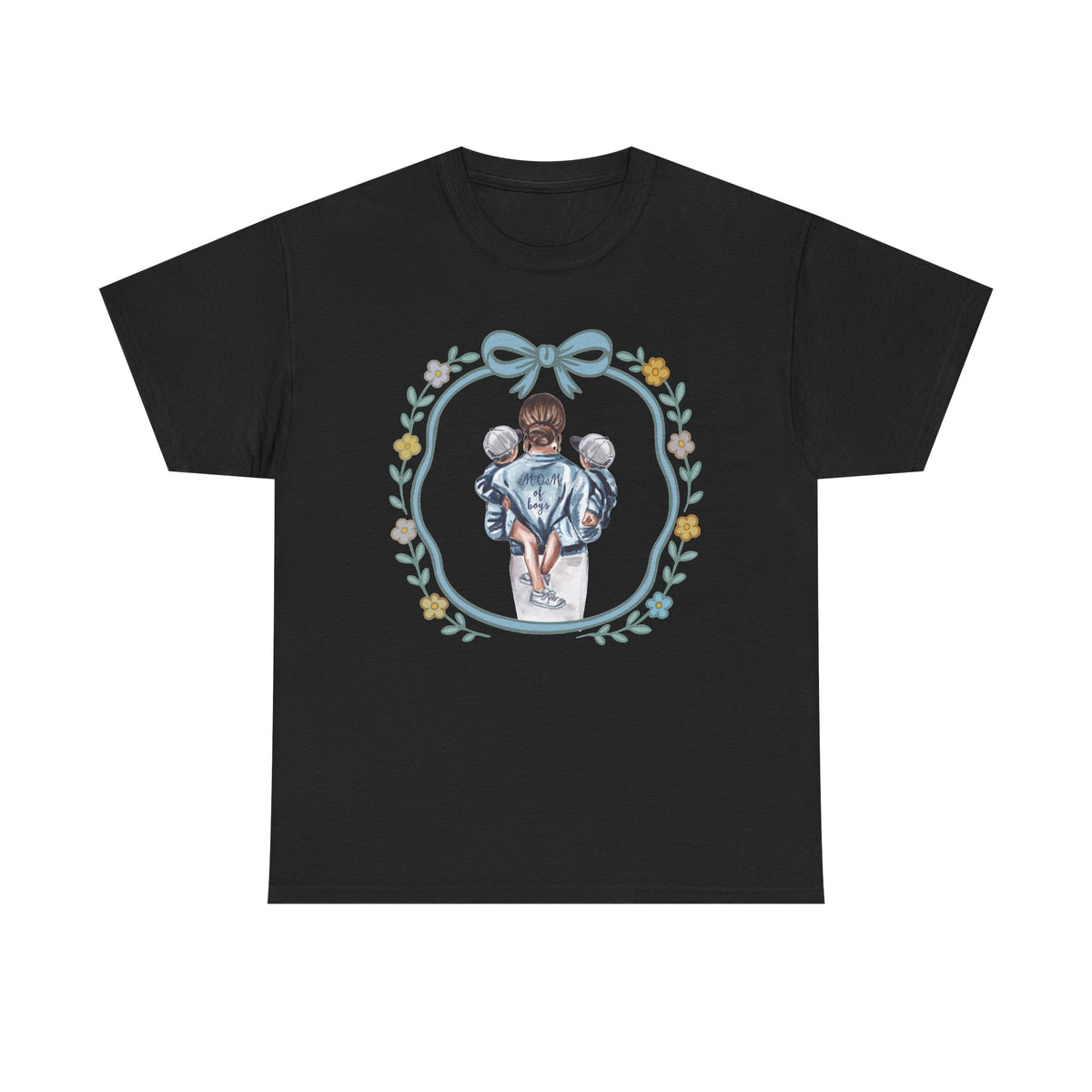 Mom of Boys Unisex Heavy Cotton Tee