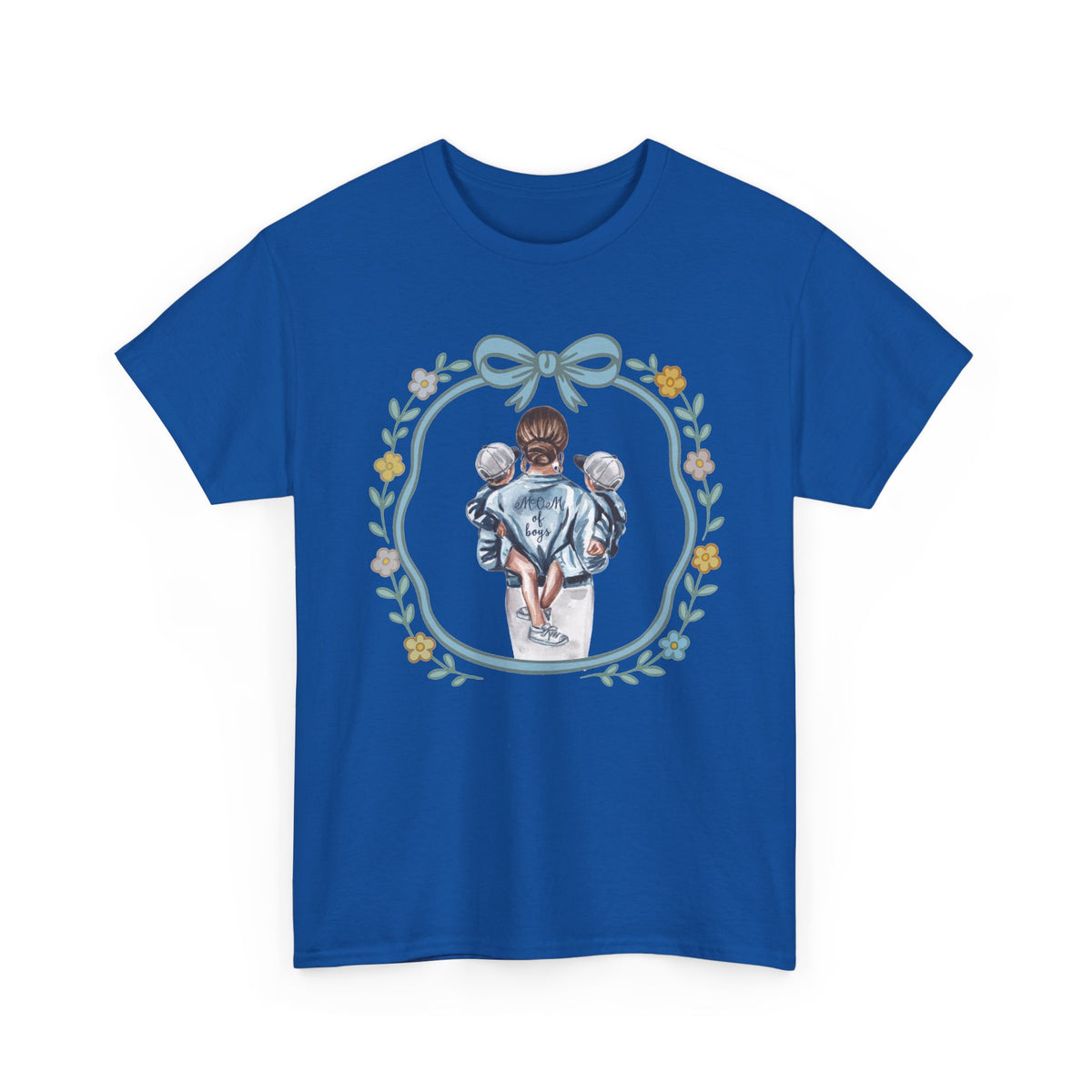 Mom of Boys Unisex Heavy Cotton Tee