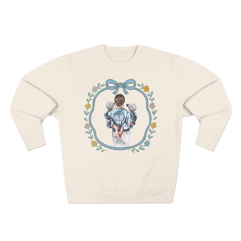 Mom of Boys Unisex Crewneck Sweatshirt