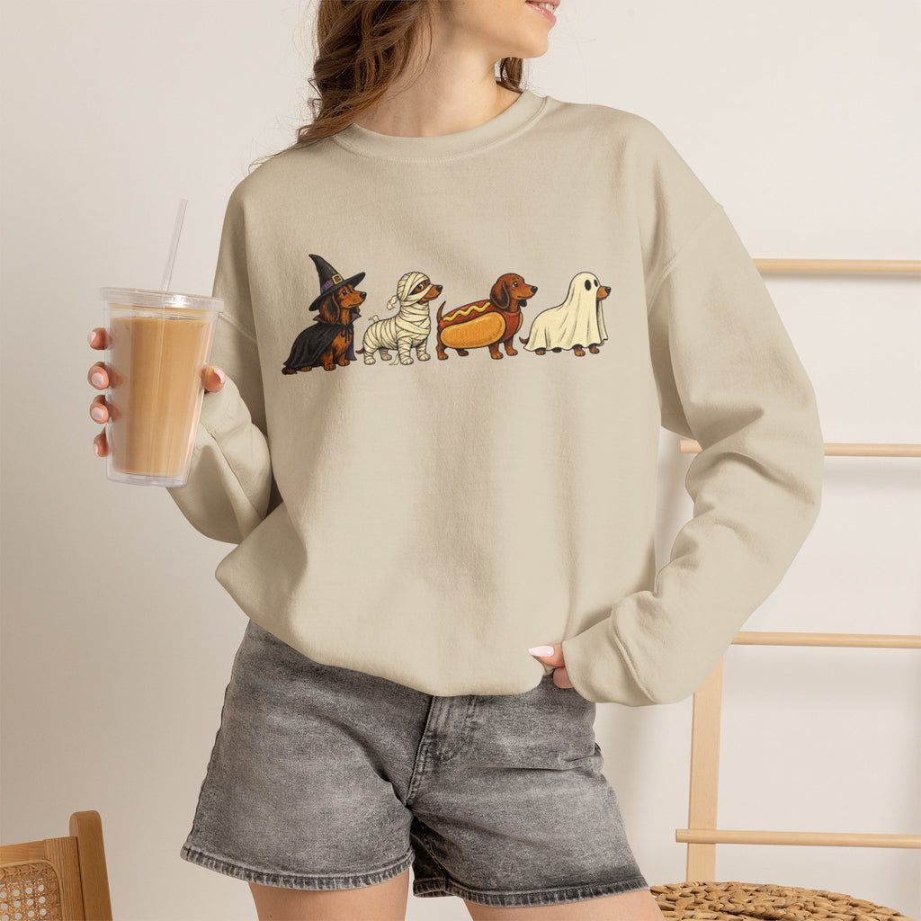 Halloweenie Crewneck Sweatshirt