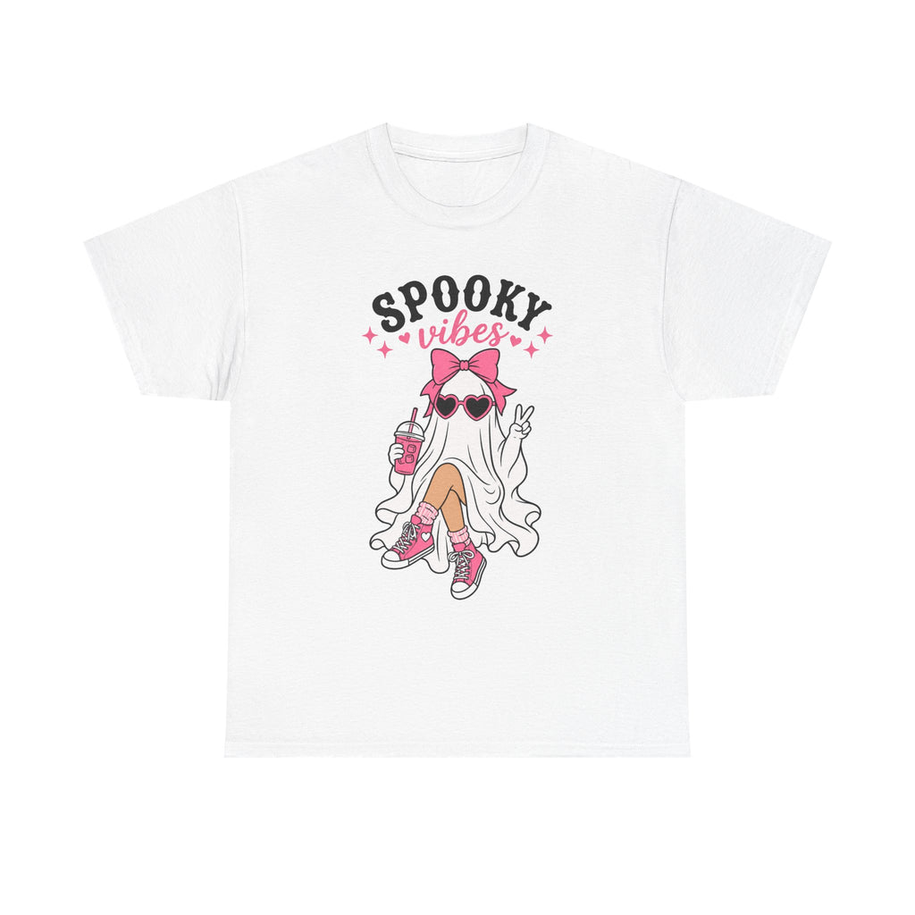 Spooky Vibes Unisex Heavy Cotton Tee