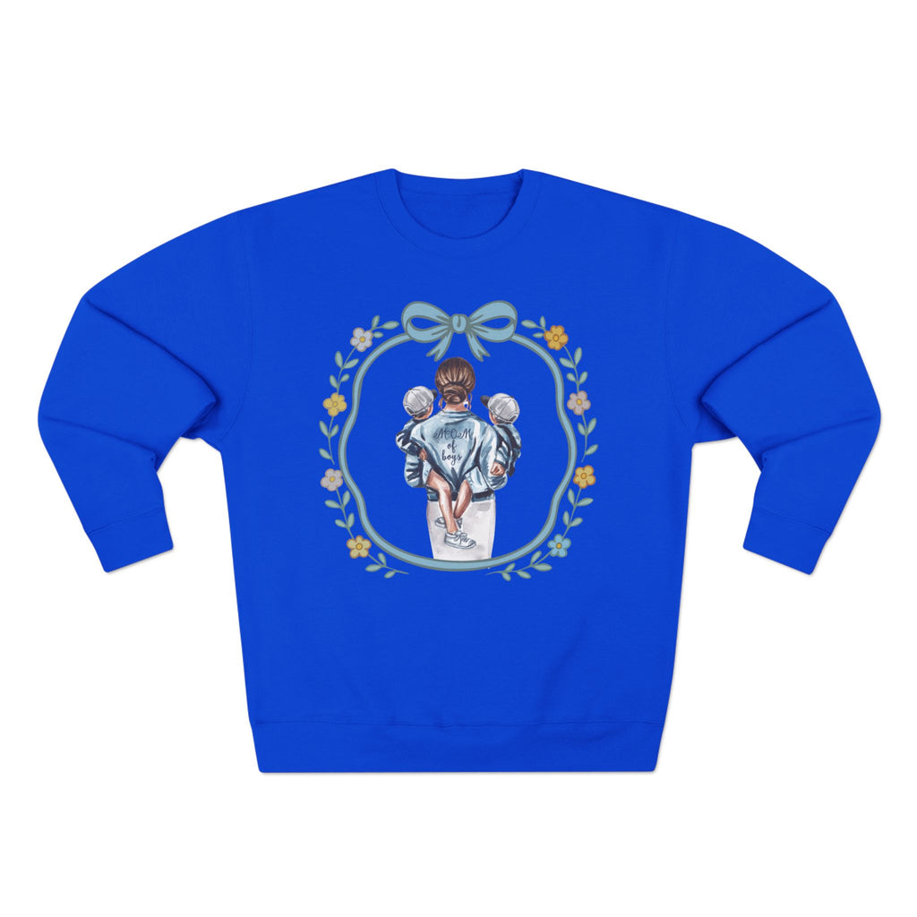 Mom of Boys Unisex Crewneck Sweatshirt