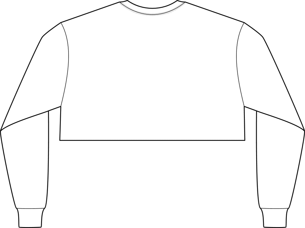 CROPPED New Lex One Women's FWD Fashion Crop Long Sleeve Tee