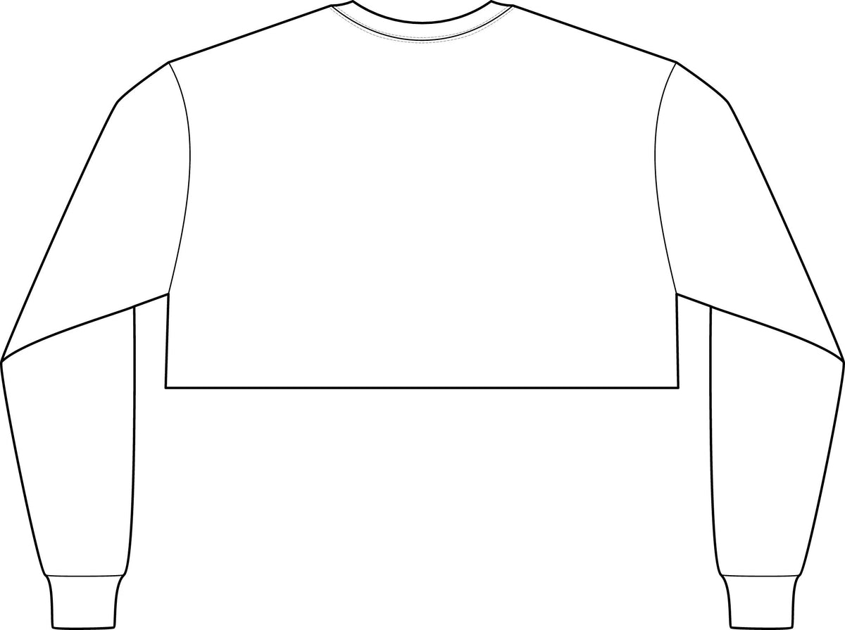 CROPPED New Lex One Women's FWD Fashion Crop Long Sleeve Tee
