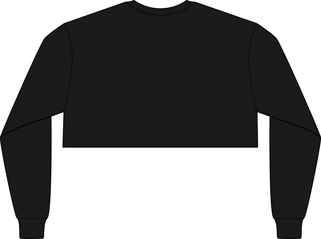 CROPPED New Lex One Women's FWD Fashion Crop Long Sleeve Tee