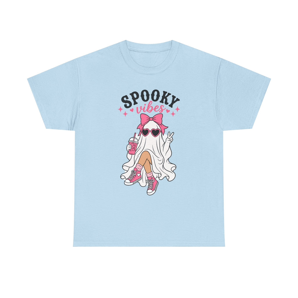 Spooky Vibes Unisex Heavy Cotton Tee