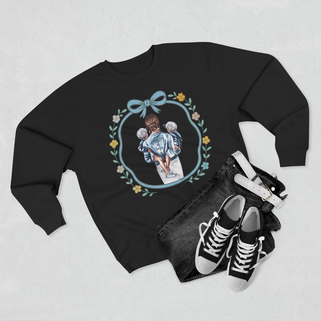 Mom of Boys Unisex Crewneck Sweatshirt