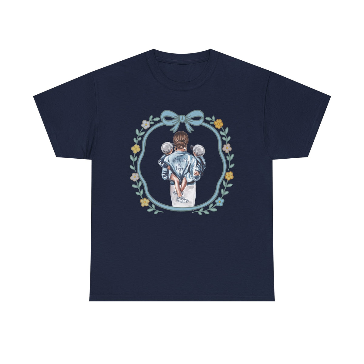 Mom of Boys Unisex Heavy Cotton Tee
