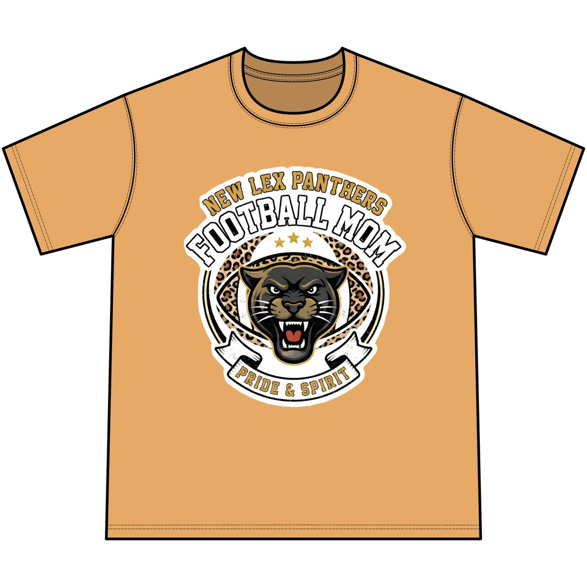 Panther Mom Vintage Mineral Washed T-Shirt
