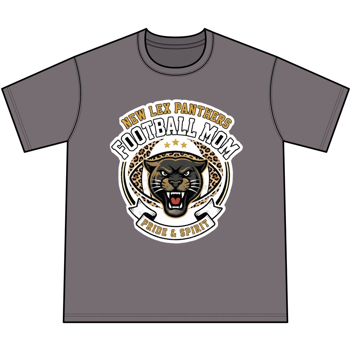 Panther Mom Vintage Mineral Washed T-Shirt