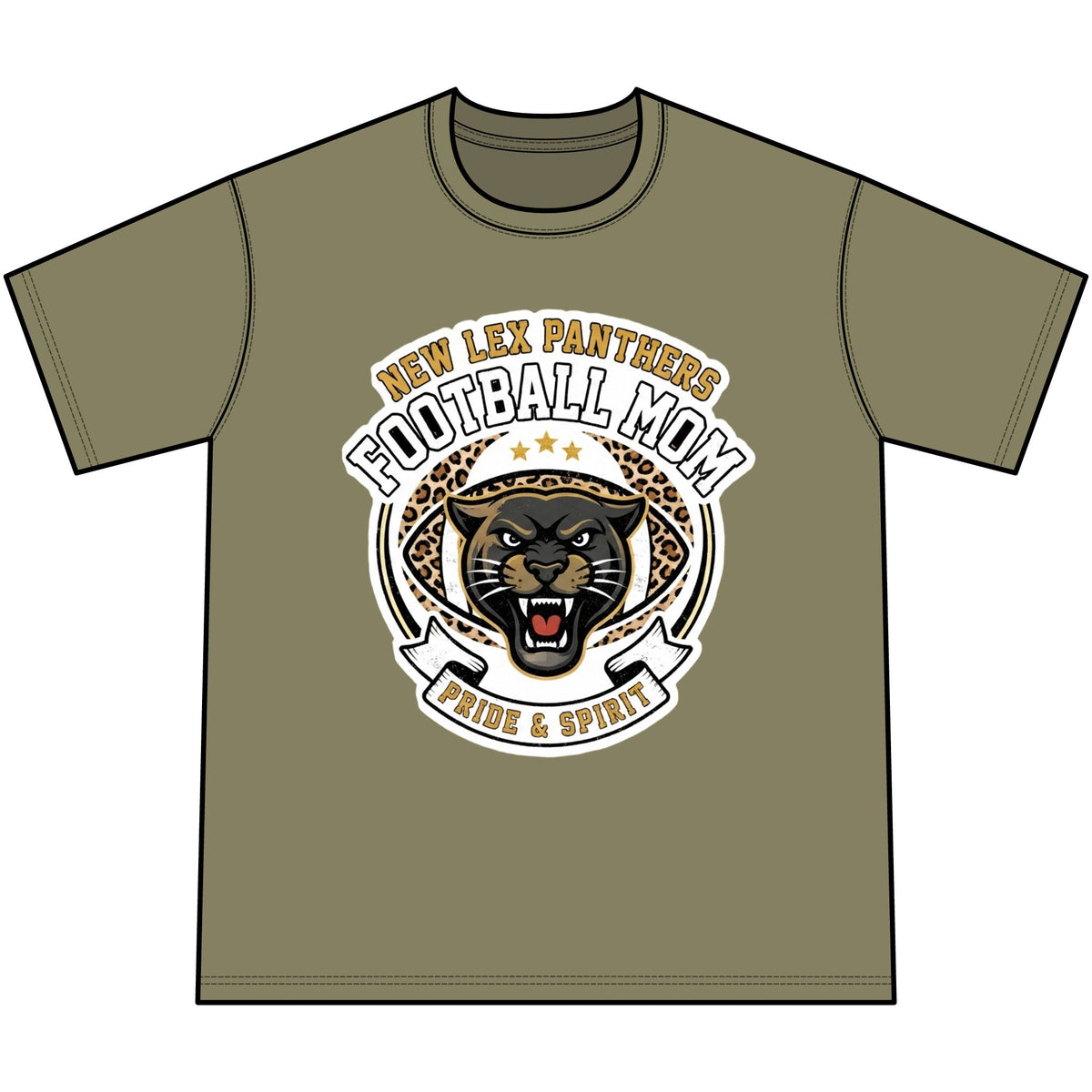 Panther Mom Vintage Mineral Washed T-Shirt