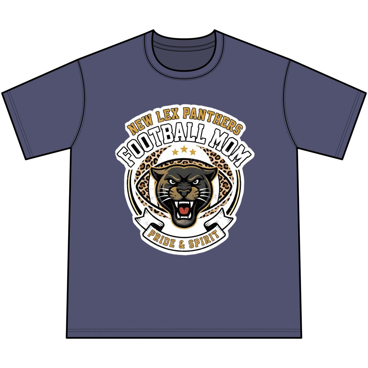 Panther Mom Vintage Mineral Washed T-Shirt