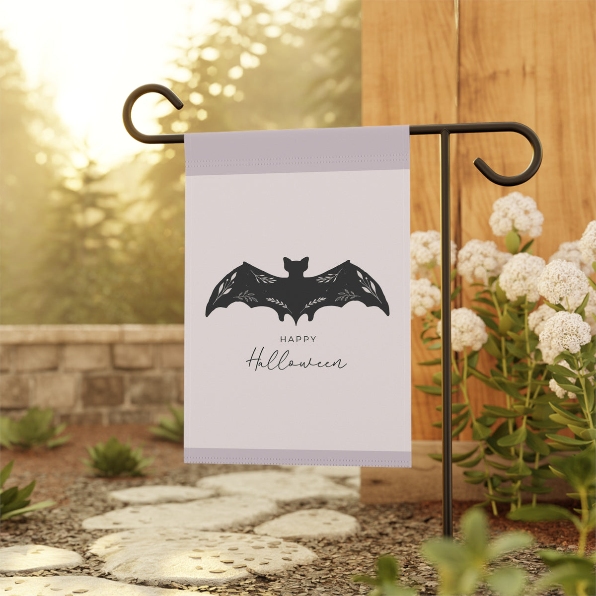 Happy Halloween Garden Banner