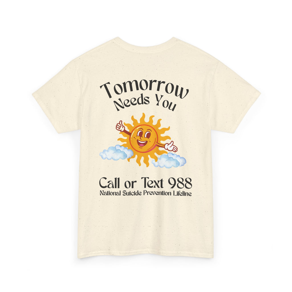 Tomorrow Needs You Unisex Heavy Cotton Tee