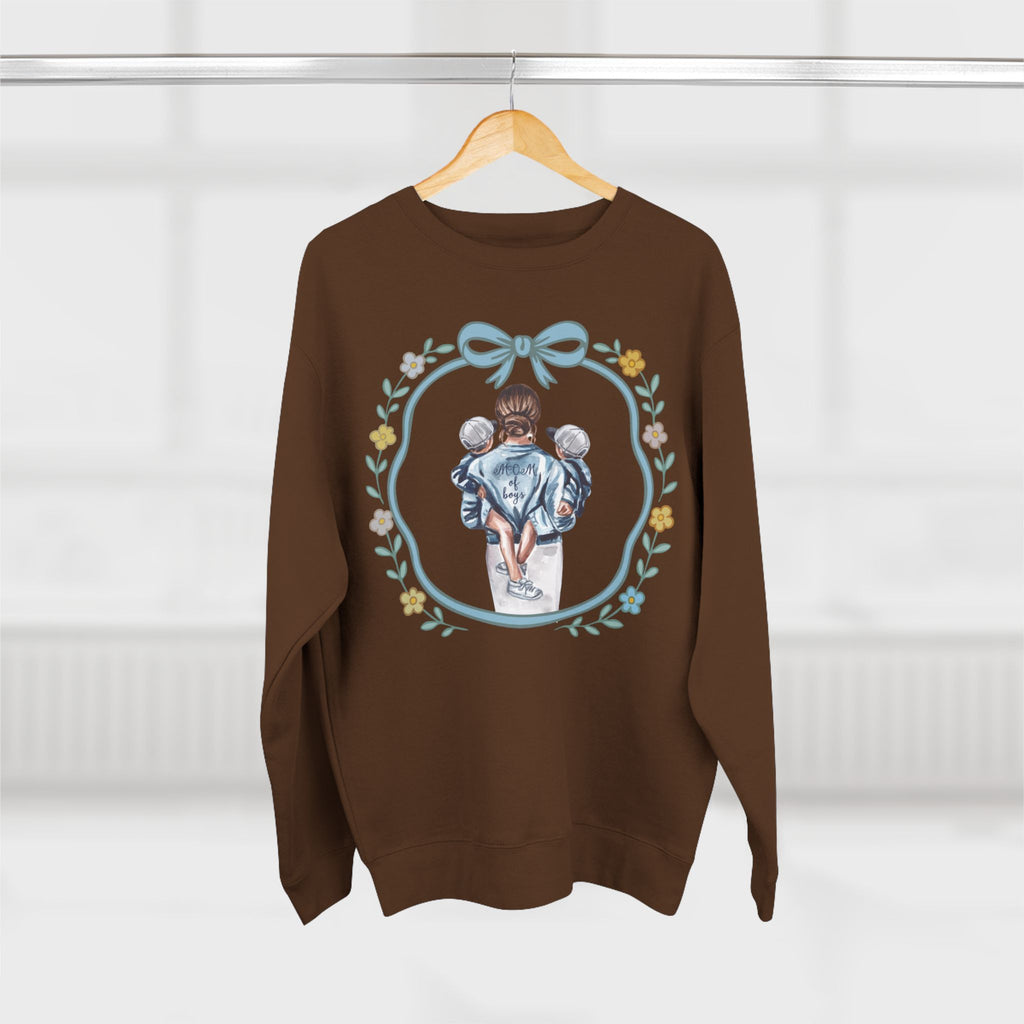 Mom of Boys Unisex Crewneck Sweatshirt