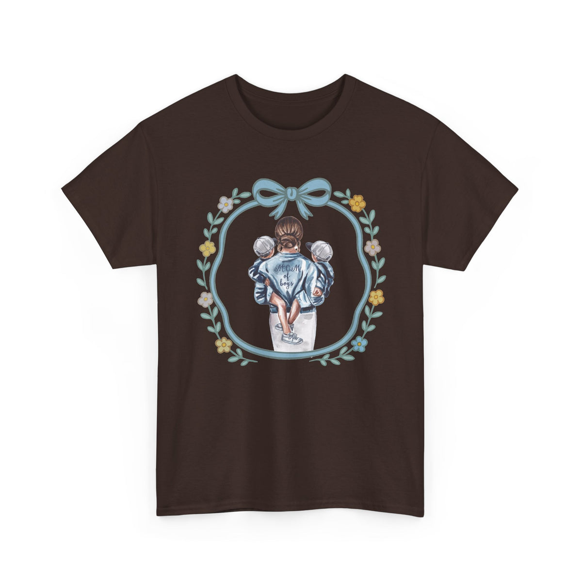 Mom of Boys Unisex Heavy Cotton Tee