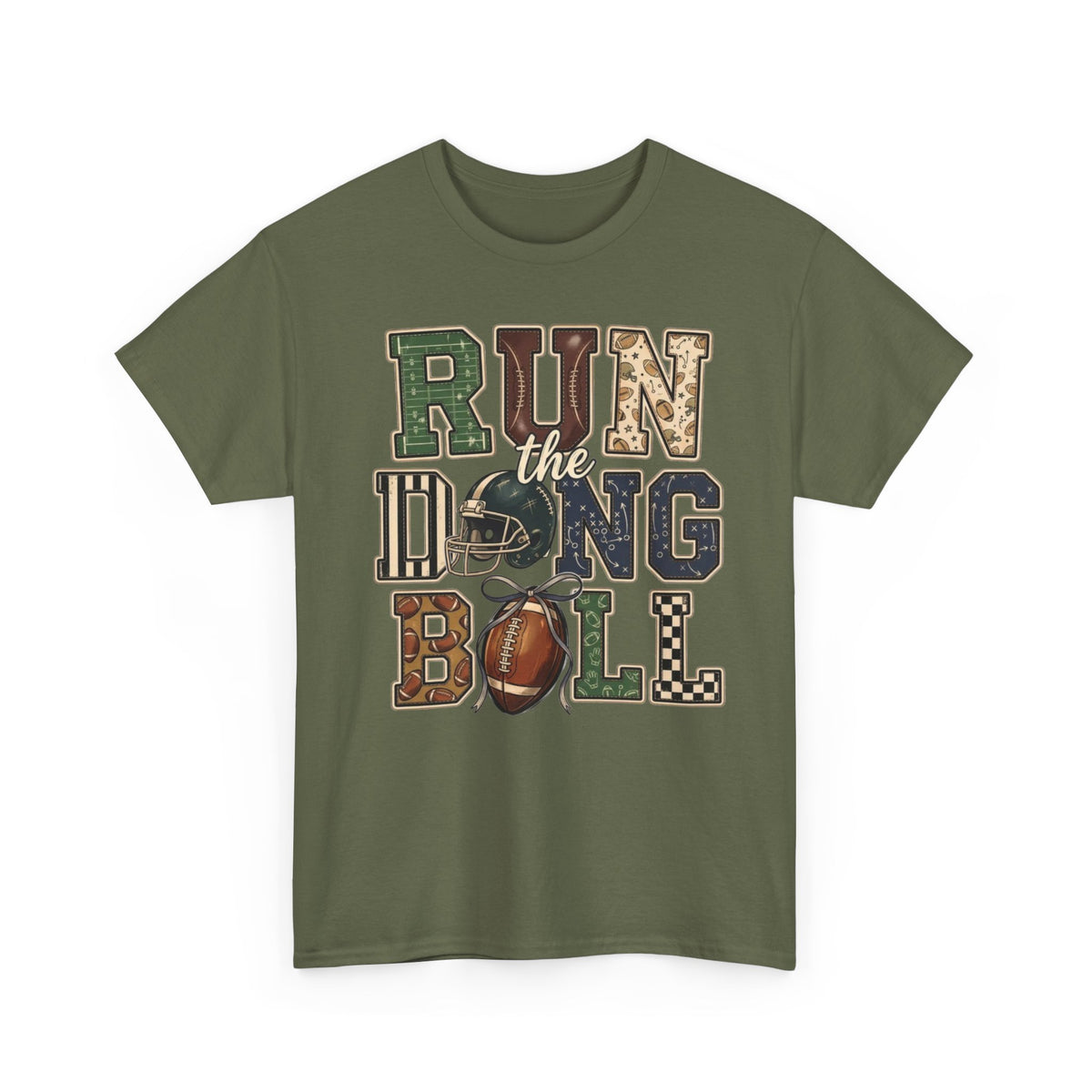 Run The Dang Ball Girly Tee
