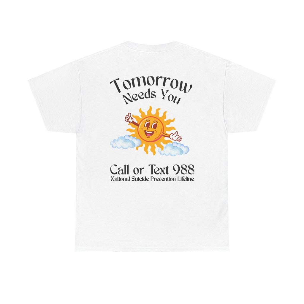 Tomorrow Needs You Unisex Heavy Cotton Tee