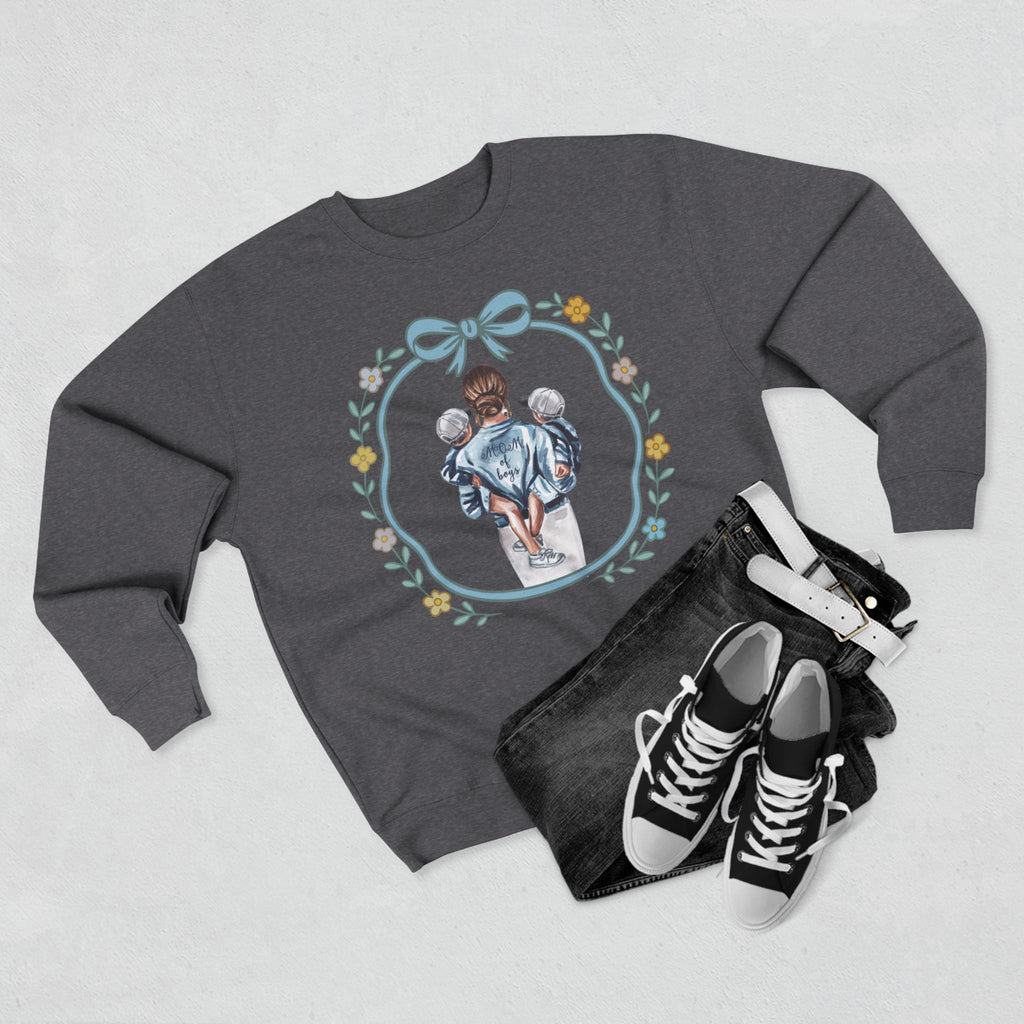 Mom of Boys Unisex Crewneck Sweatshirt