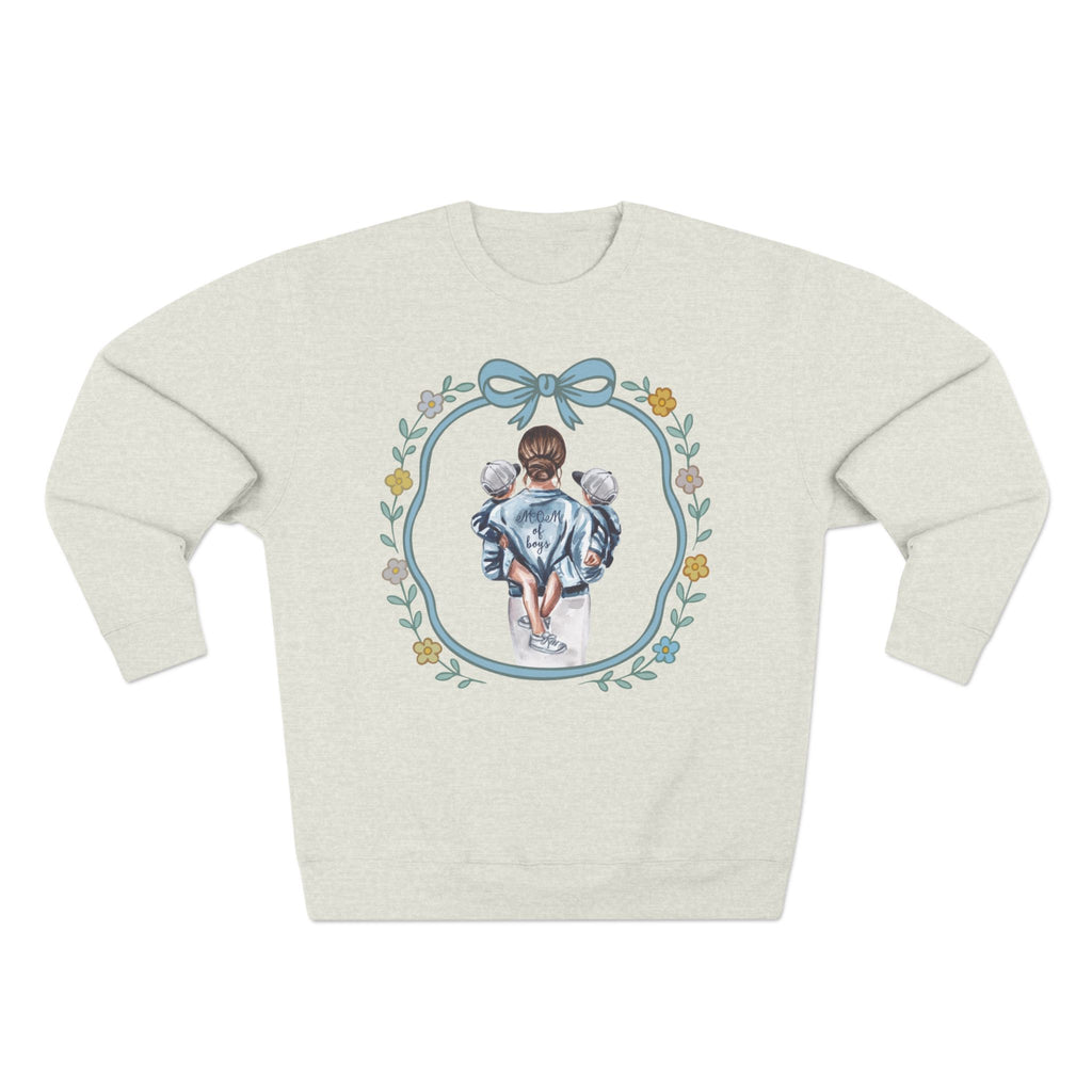 Mom of Boys Unisex Crewneck Sweatshirt