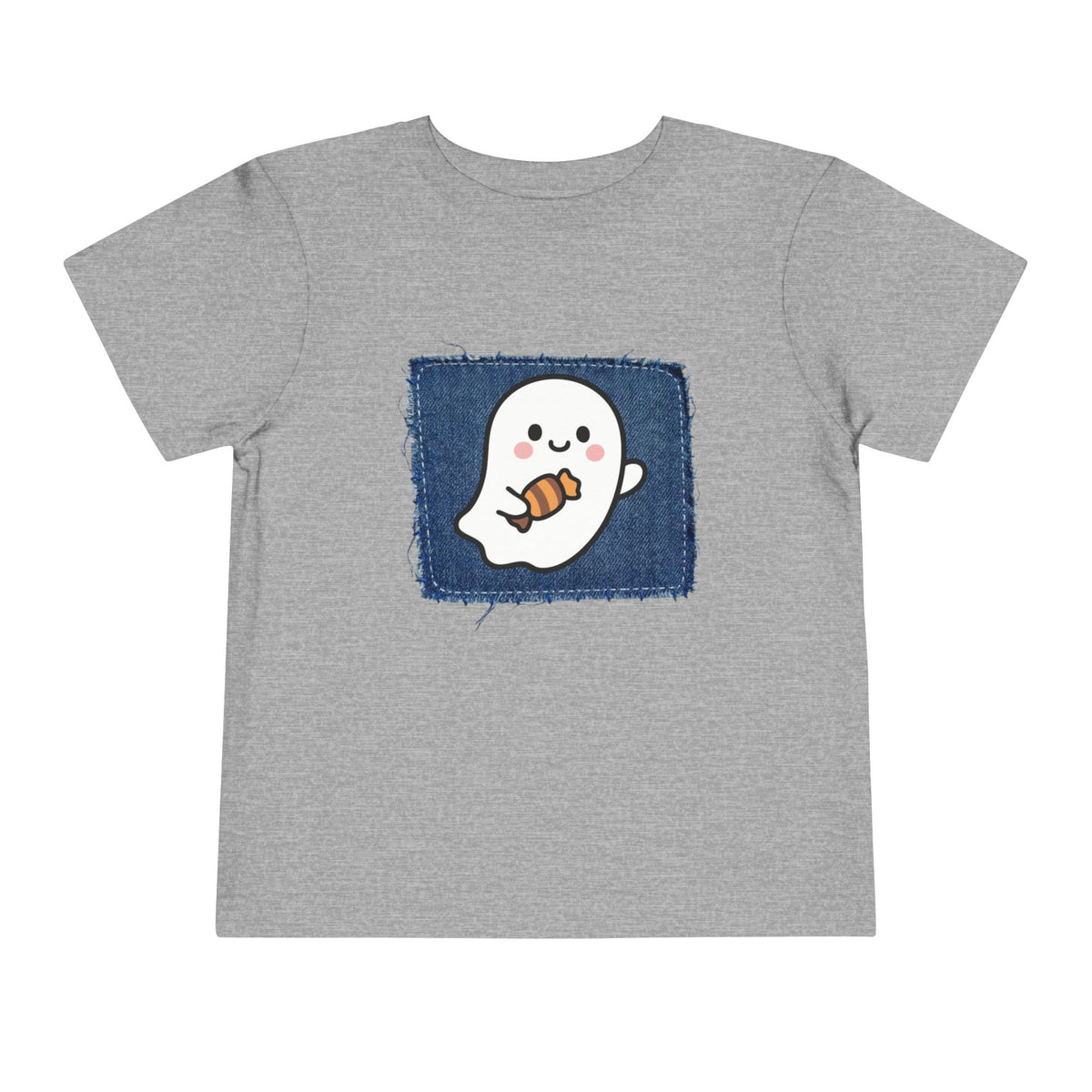 Denim Boo Toddler Short Sleeve Tee