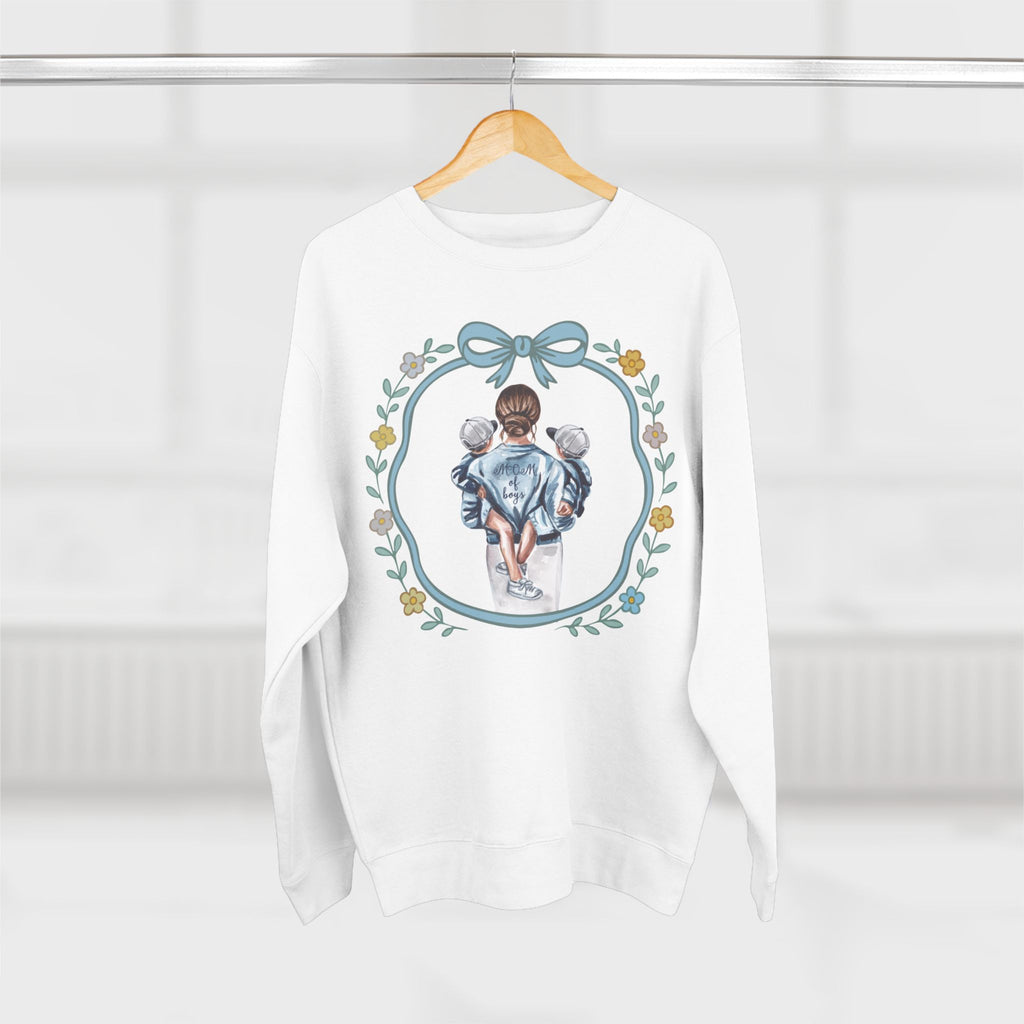 Mom of Boys Unisex Crewneck Sweatshirt
