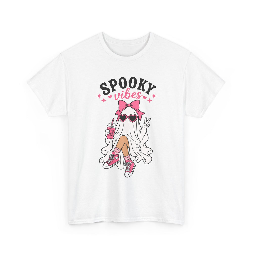 Spooky Vibes Unisex Heavy Cotton Tee