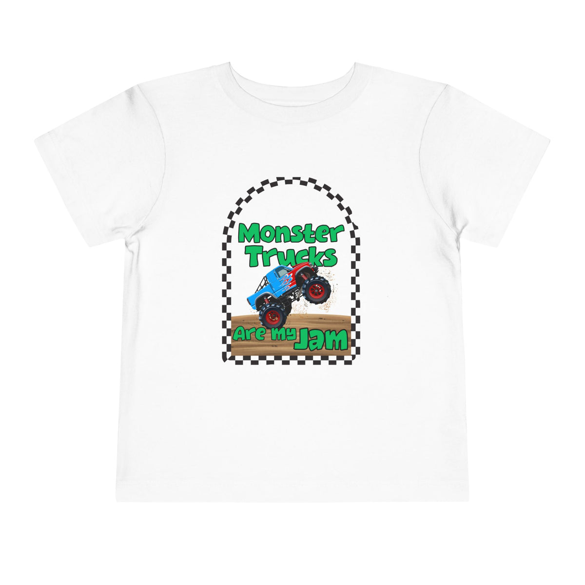 Toddler Monster Truck Short Sleeve Tee