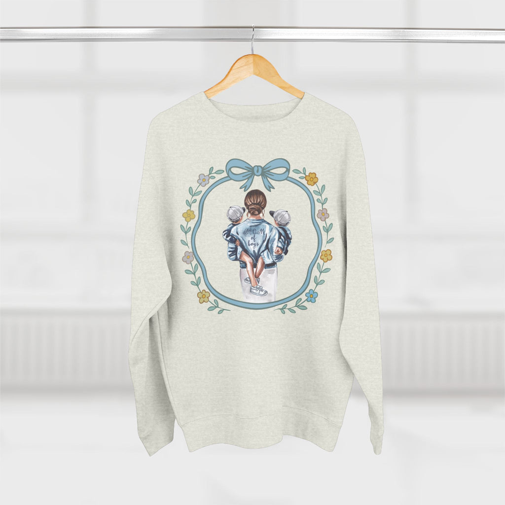 Mom of Boys Unisex Crewneck Sweatshirt