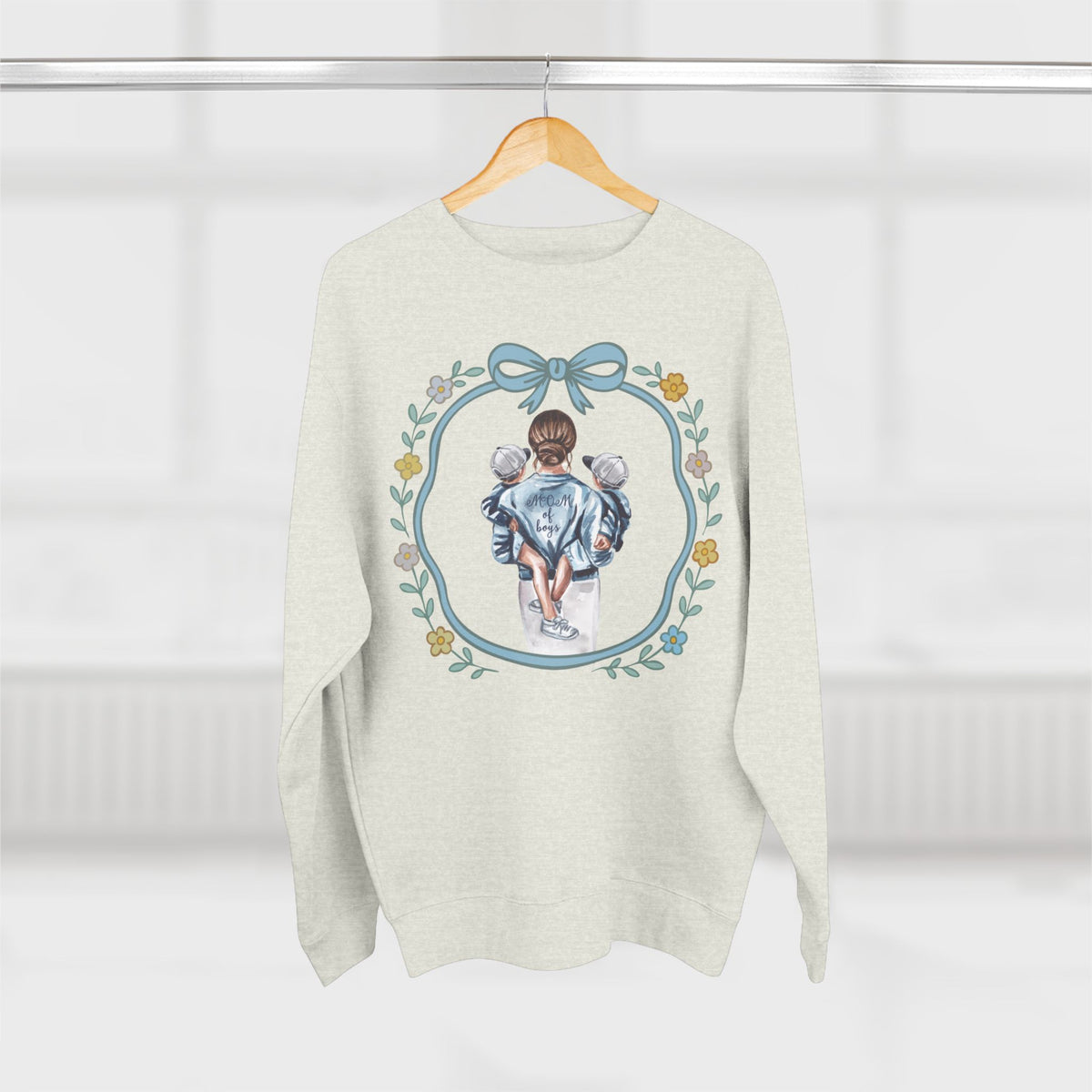 Mom of Boys Unisex Crewneck Sweatshirt