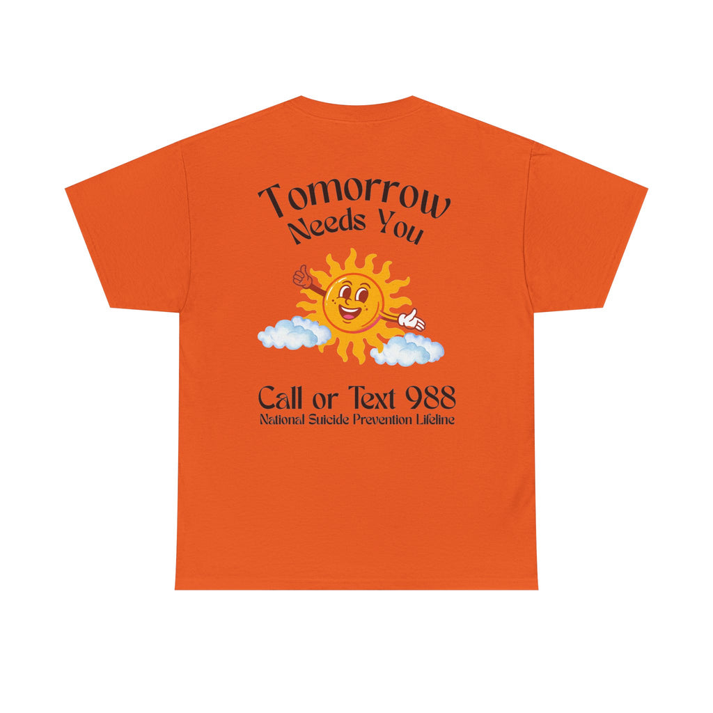 Tomorrow Needs You Unisex Heavy Cotton Tee